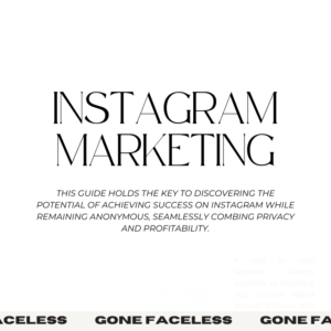 Faceless Instagram Marketing